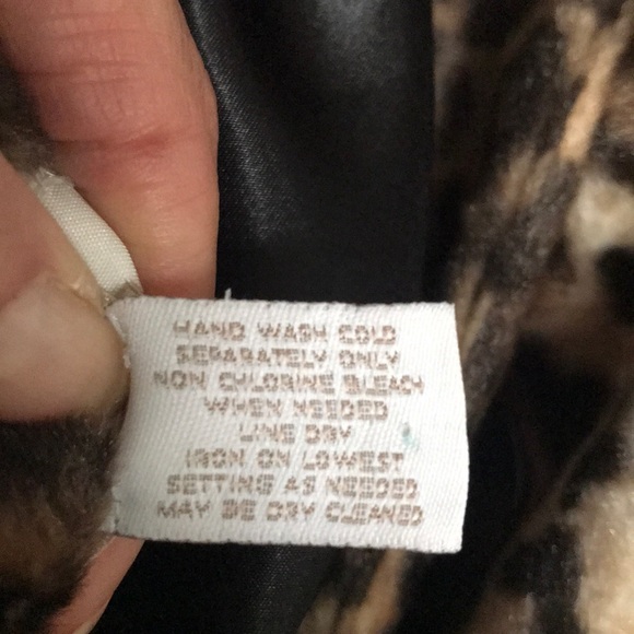 Chico’s short Coat ,Jacket,Size 0,swing, Cheetah - Picture 8 of 9